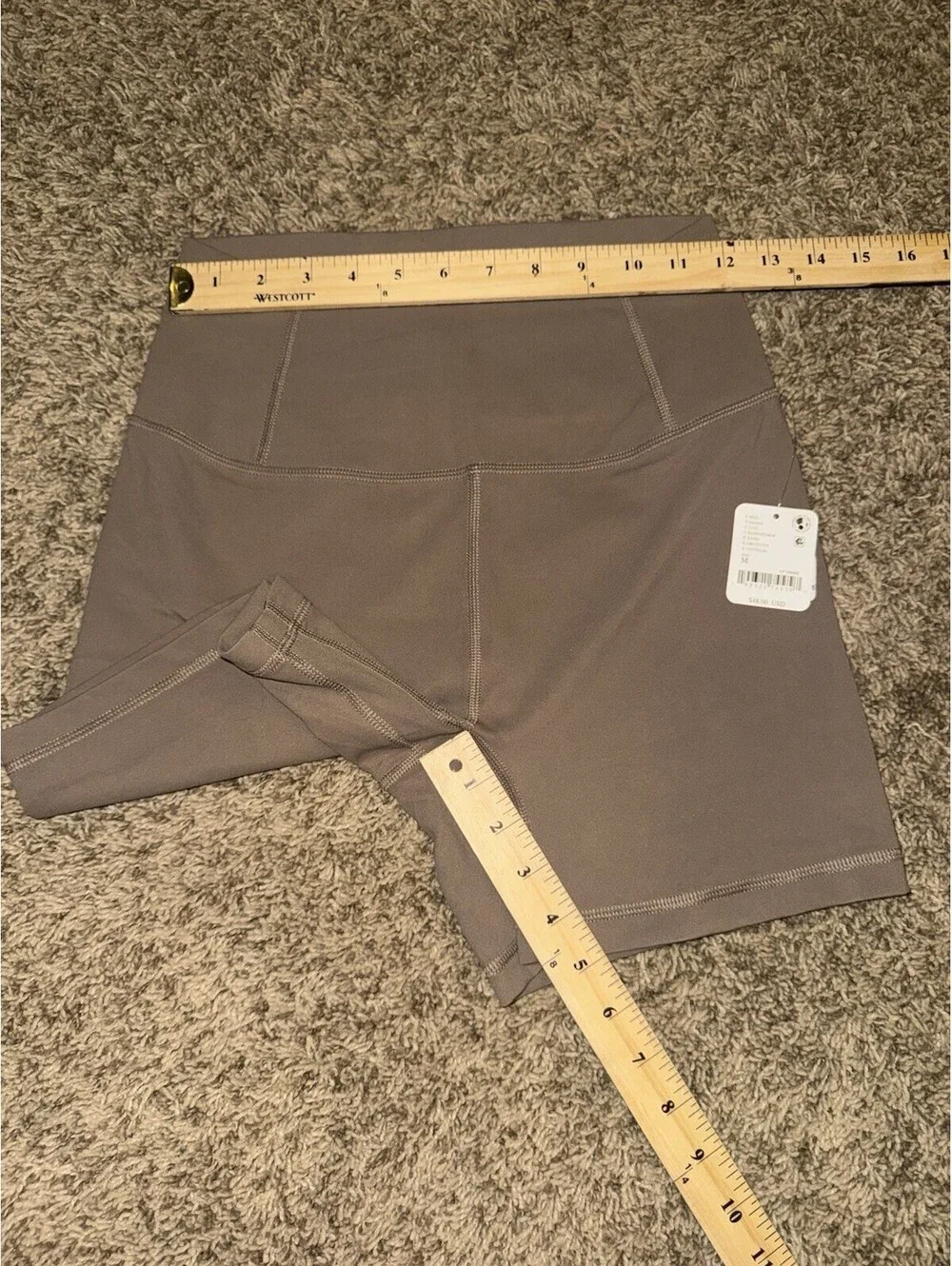 NWT Women’s Free People FP Movement Never Better Bike Shorts (Medium) Brown